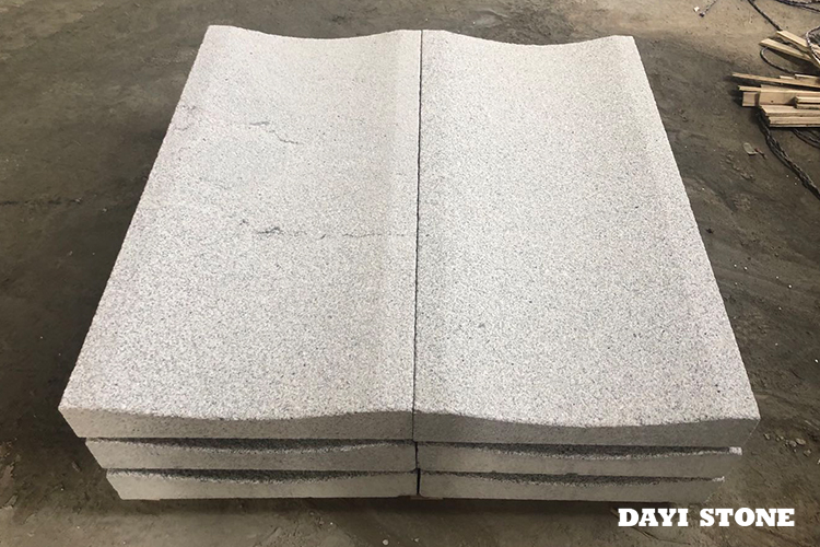 G603-10 Light Grey Natural Granite Stone Gutter - Dayi Stone